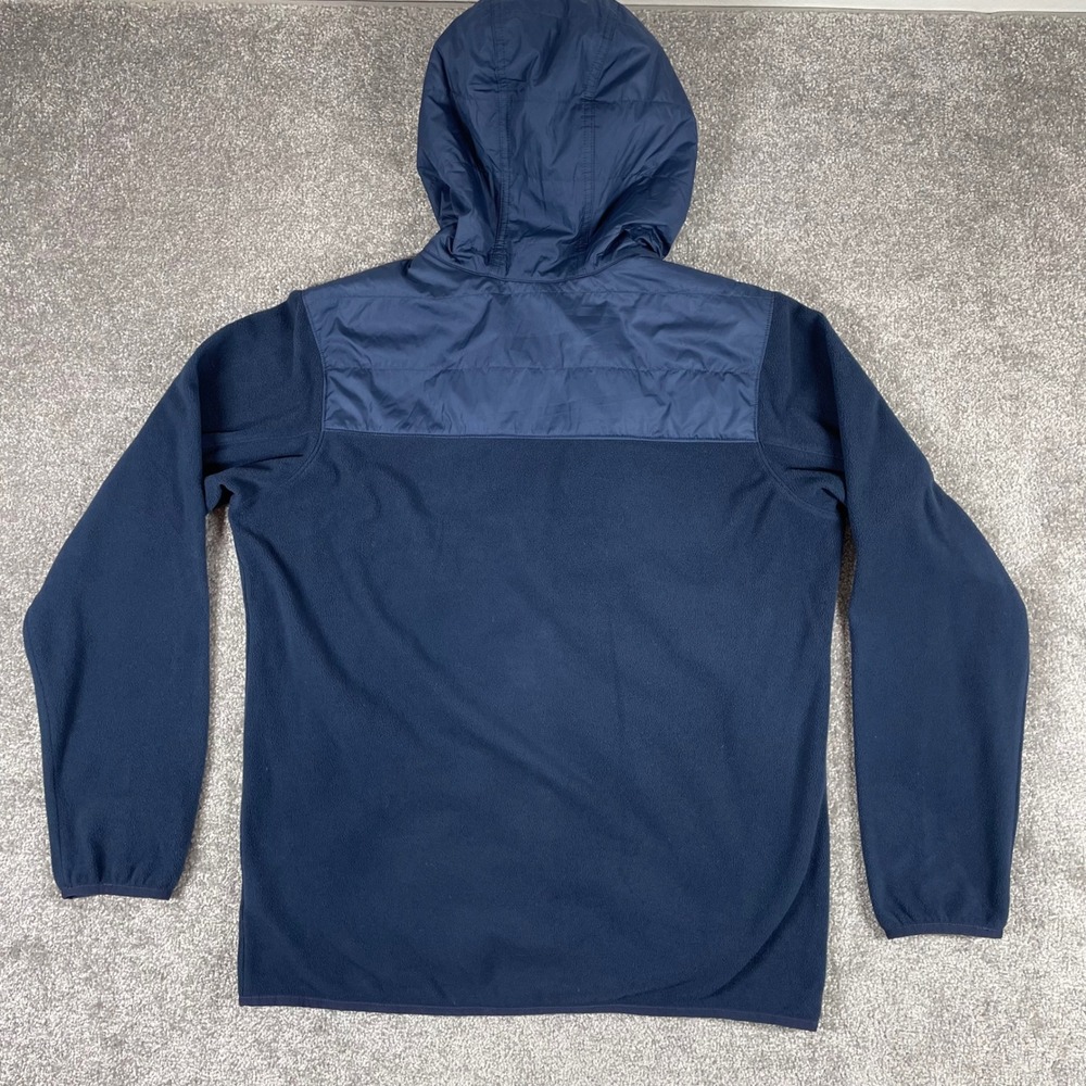 Columbia Jacket Mens Large Thermal Coil Fleece Insulated Hooded Zip Up Blue - Picture 8 of 14